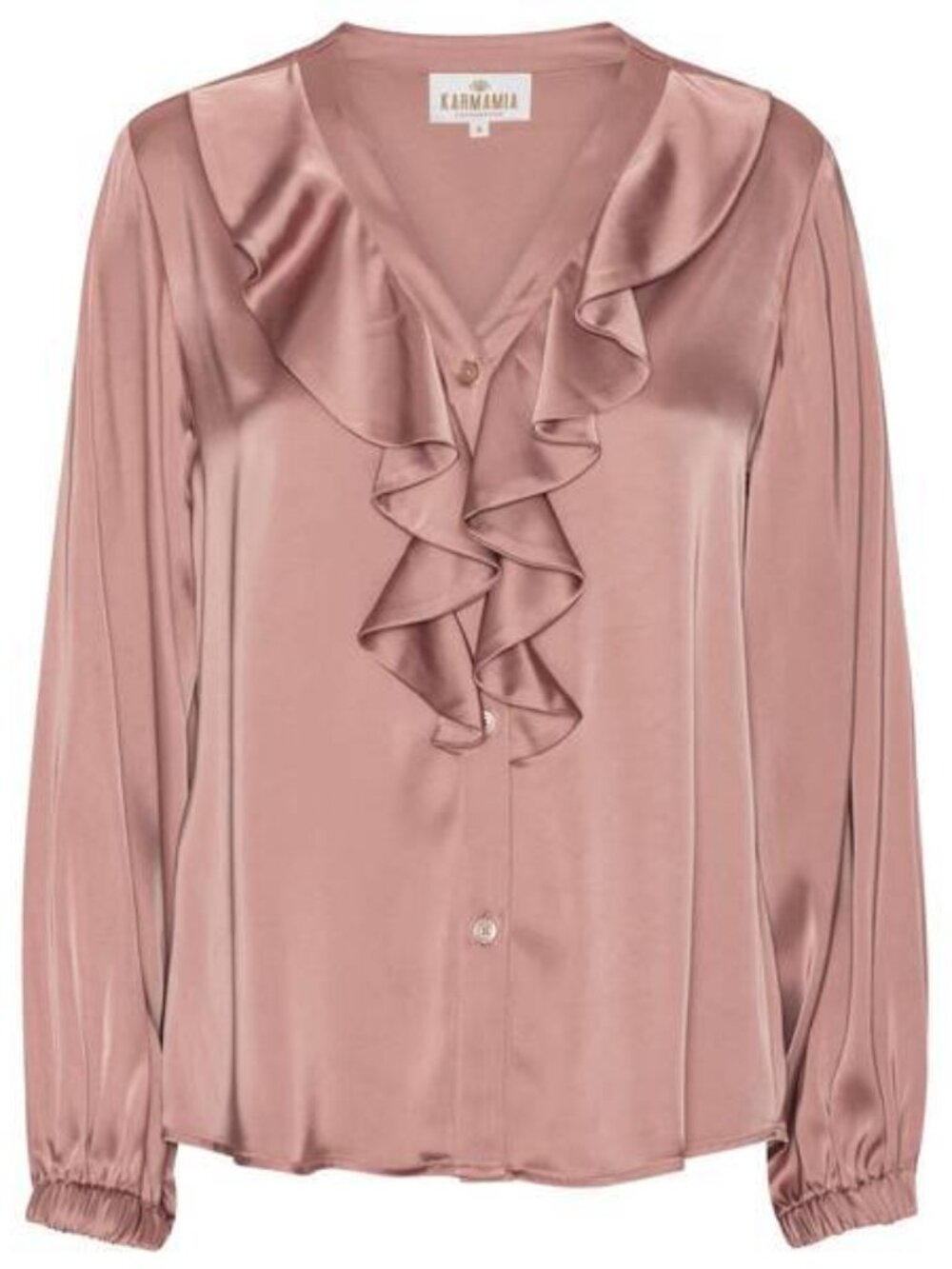 Karmamia Sophia Blouse in Semi Rich Vintage Rose Size S - NWT